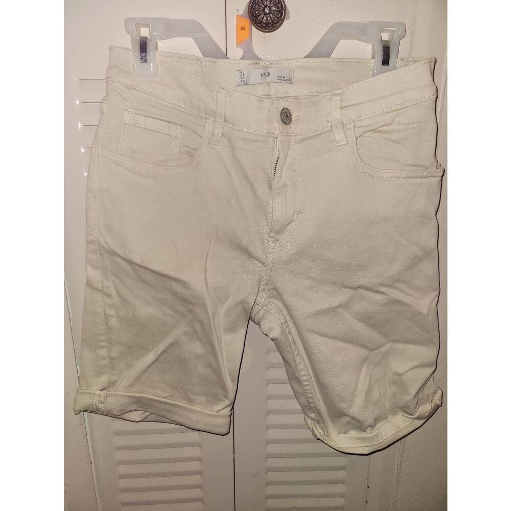 Mango brand Creme shorts